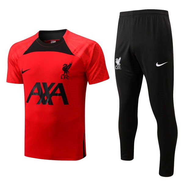 Maglia Liverpool Set Completo 22/23 Rosso